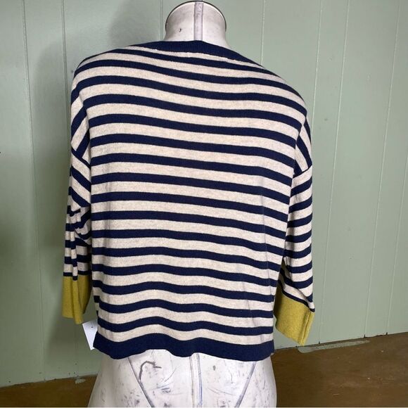 ALEMBIKA Moana Striped Button Down Cardigan Sweater‎ XS - Picture 5 of 10